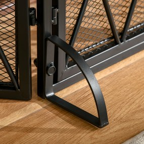 HOMCOM parawan kominkowy 120 cm x 11,5 cm x 79 cm