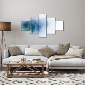 Obraz - Kształty geometryczne (125x70 cm)
