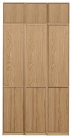 Regał modułowy w dekorze dębu 120x243 cm Modulair – vtwonen