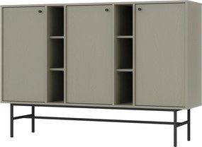 Komoda TORINO 158 cm do Salonu Sypialni Odcienie zieleni
