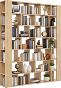 Wysoki regał biblioteczka na książki dąb sonoma S0-P33