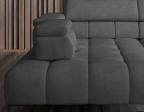 Narożnik PLAZA XL z elektryczną regulacją siedziska WERSAL