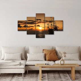 Obraz - Statek piracki (125x70 cm)
