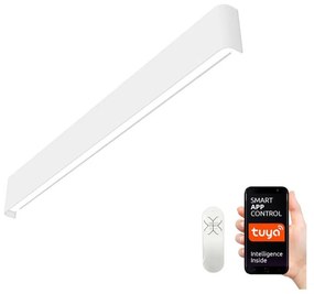 Immax NEO 07137-W - LED SMART Lampa ściemnialna LINEA LED/40W/230V + pilot 76 cm