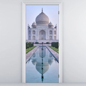 Fototapeta na drzwi - Taj Mahal o wschodzie Słońca (95x205cm)