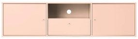 Jasnoróżowa szafka pod TV 161x42x45 cm Mistral – Hammel Furniture