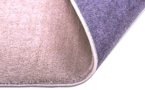 Dywan pluszowy Catwalk beżowy 120 cm x 120 cm koło