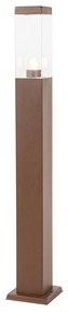 Zewnetrzna Nowoczesna lampa ogrodowa stojąca brązowa rdza 80 cm - Malios Nowoczesny Oswietlenie zewnetrzne