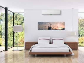 Obraz wiatraka (170x50 cm)