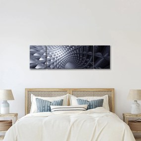 Obraz - Abstrakcja 3D (170x50 cm)