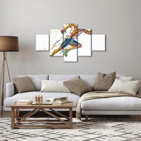 Obraz - Biegacz (125x70 cm)
