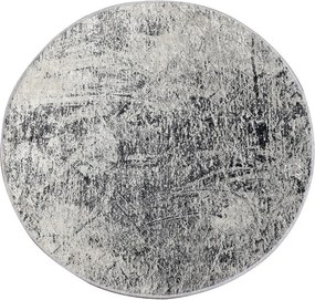 Szary dywanik łazienkowy ø 100 cm Evidence – Foutastic