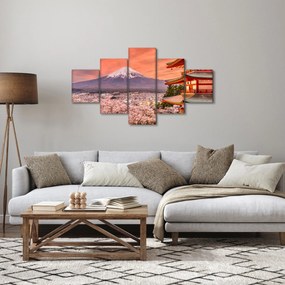Obraz - Fujiyoshida, Japonia (125x70 cm)