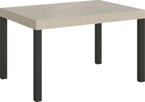 Stół rozkładany 140/224x80cm Everyday kaszmir nogi antracytowe