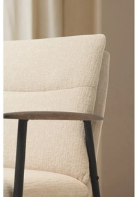 Beżowy fotel Dunia – Marckeric