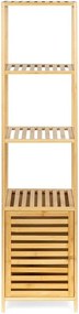 Bambusowy regał łazienkowy w naturalnym kolorze 35x140 cm Auren – Bonami Essentials