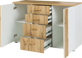 Komoda OSVIN 130 cm do Salonu Sypialni Dąb wotan