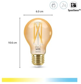 Inteligentna żarówka filamentowa z gwintem E27, 7 W – WiZ