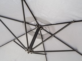 Happy Green Parasol ogrodowy podwieszany LUGO antracyt, 300 cm