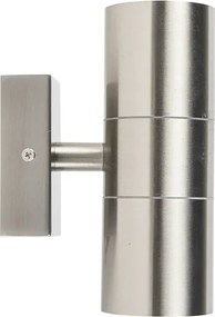 Kinkiet zewnętrzny stalowy 2-płomieniowy IP44 - Duo