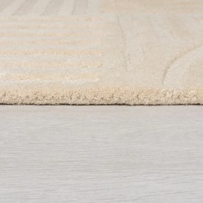 Beżowy dywan wełniany Flair Rugs Zen Garden, 160x230 cm