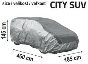 Compass Plandeka przeciwgradowa CITY SUV, 460 x 185 x 145 cm