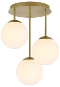 LAMPA SUFITOWA WISZĄCA APP1817-3CPR GOLD