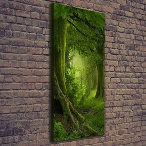 Foto obraz na płótnie pionowy Tropikalna dżungla