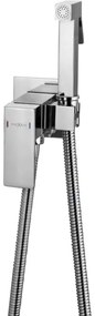 Mexen Cube bateria bidetowa podtynkowa z zestawem punktowym, chrom - 7599150-00