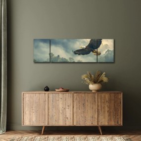 Obraz - Lecący orzeł (170x50 cm)