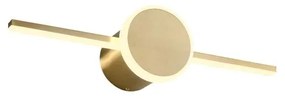 Kinkiet łazienkowy LED Round Gold 40cm APP842-1W