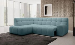 Narożnik COCOON L z elektryczną regulacją siedziska Lewostronny w tkaninie JAGUAR 16