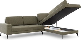 Narożnik prawostronny z funkcją spania Elentio L - UNI 8004 + Tauro 8202 - Limitowana oferta