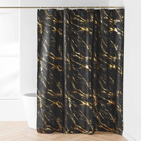 Zasłona prysznicowa 180x200 cm Aquamarbre – douceur d'intérieur