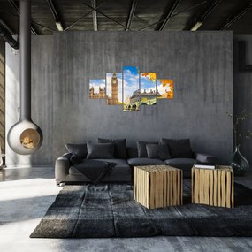 Obraz - Big Ben, Londyn (125x70 cm)