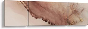 Obraz - Złoty brokat (170x50 cm)