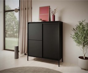 Wysoka Komoda SENSO 3D push-to-open