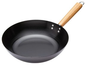 Patelnia WOK z powłoką nieprzywierającą Kitchen Craft Oriental, ⌀ 30 cm