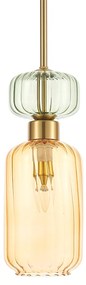 Lampa wisząca MOLLY AMBER 1xE14