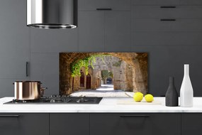 Panel Szklany Malownicza Włoska Uliczka