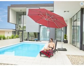 Stojak granitowy KNIRPS 140 kg na parasol z nogą boczną