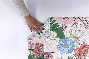 Dywanik antypoślizgowy do łazienki Dywanik antypoślizgowy do łazienki Kolorowe Kwiaty