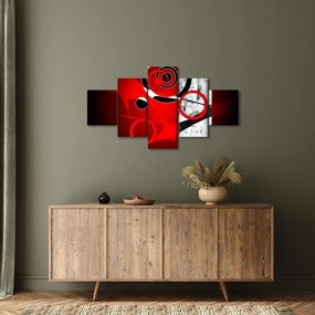 Obraz abstrakcji (125x70 cm)