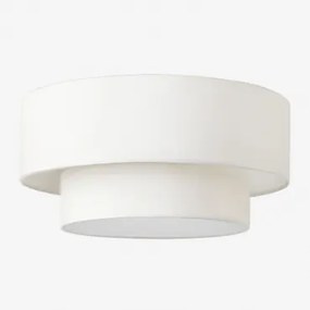 Plafon Sufitowy Lumira Biała & Ø55 Cm - Sklum