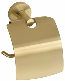 Sapho XR732GB X-Round Gold Uchwyt na papier toaletowy, z pokrywą, złoty