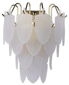 Searchlight 48910-1SB - Kinkiet FEATHER 1xE14/60W/230V