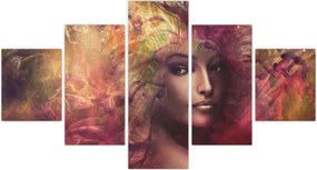 Obraz - Fantastyczna kobieta (125x70 cm)