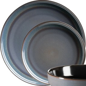 Mäser 10-częściowy zestaw jadalny ALENIA, niebieski