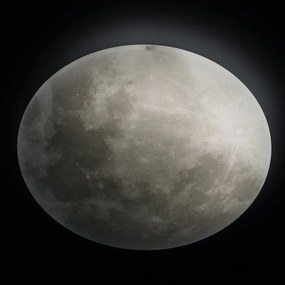Designerski plafon regulowany Lunar w formie księżyca
