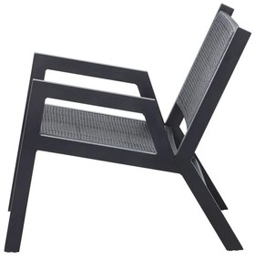 Czarny fotel Pem – WOOOD
